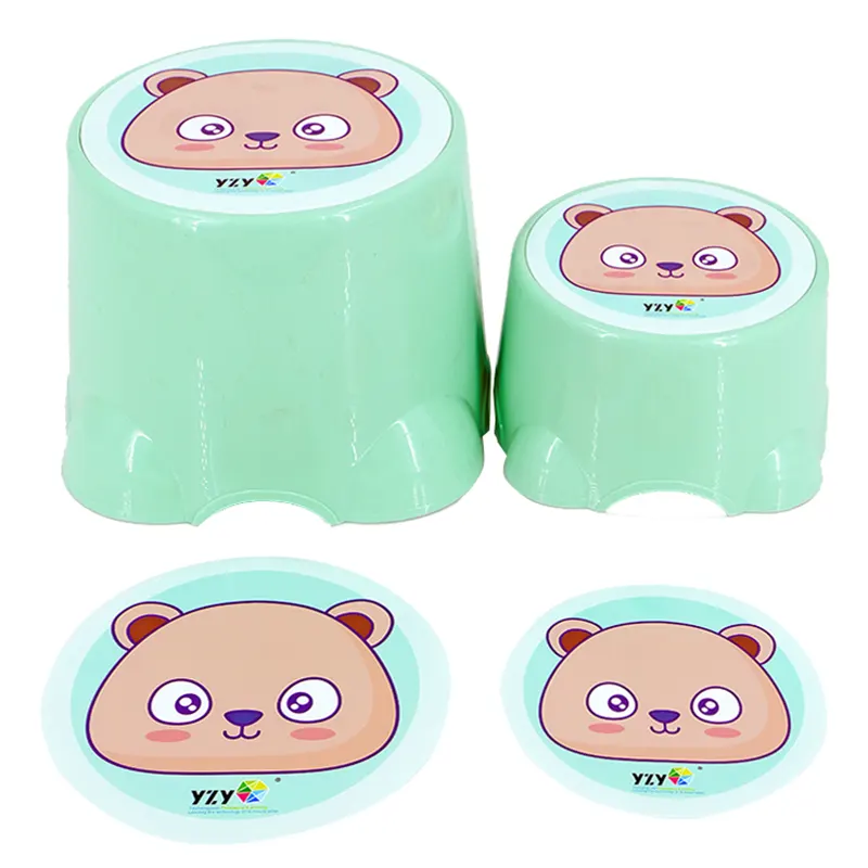 PP 테이블과 의자 사출 성형 IML 라벨